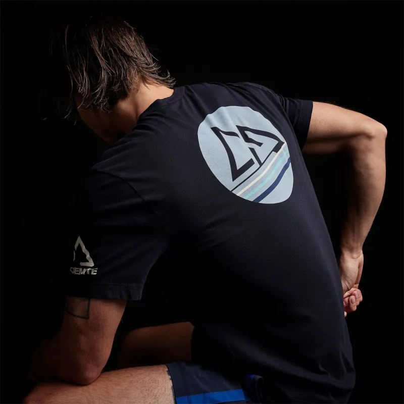 Short Sleeve Retro Stripe Graphic - Deep made by James Perse