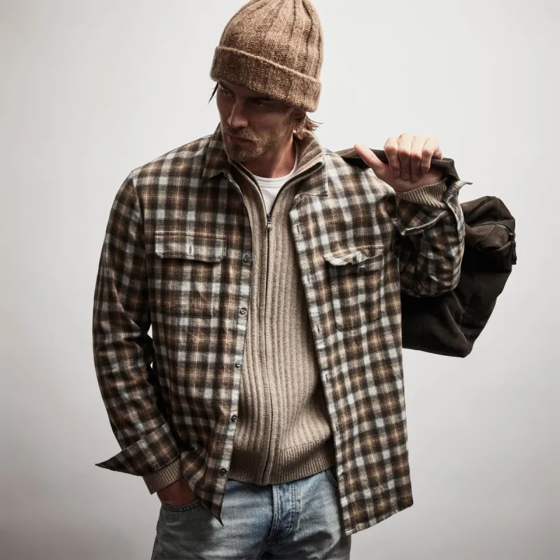 Plaid Flannel Shirt - Toast made by James Perse