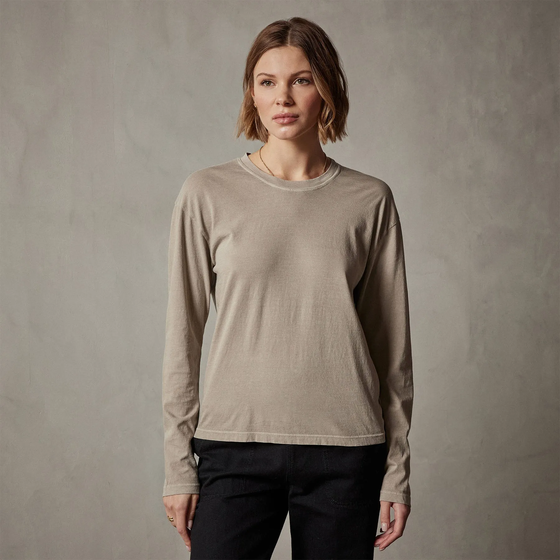 Vintage Boxy Tee - Toast Pigment sold by James Perse product image thumbnail 3