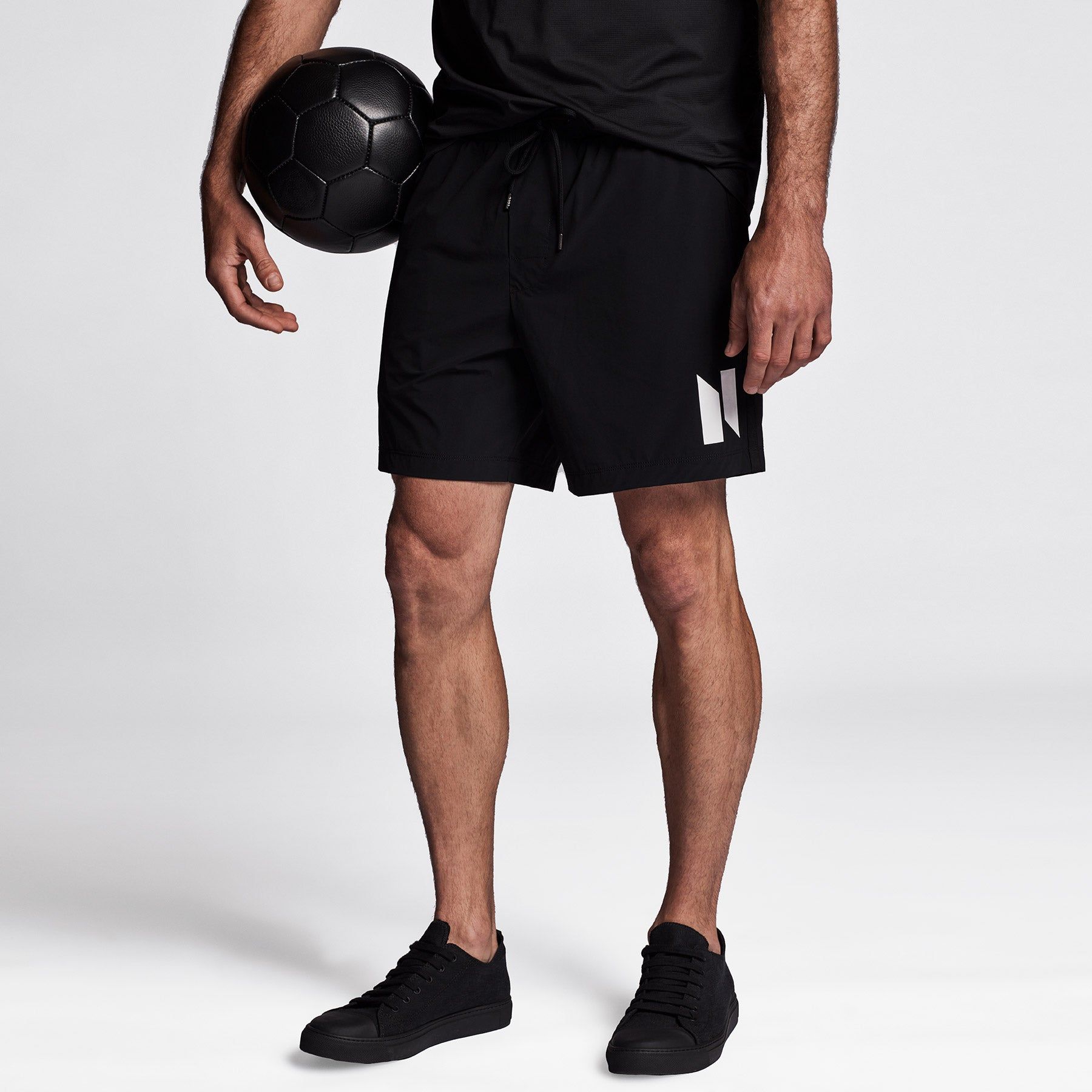 Y/OSEMITE Soccer Short - Black sold by James Perse