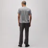 Luxe Lotus Jersey Tee - Silver Grey sold by James Perse