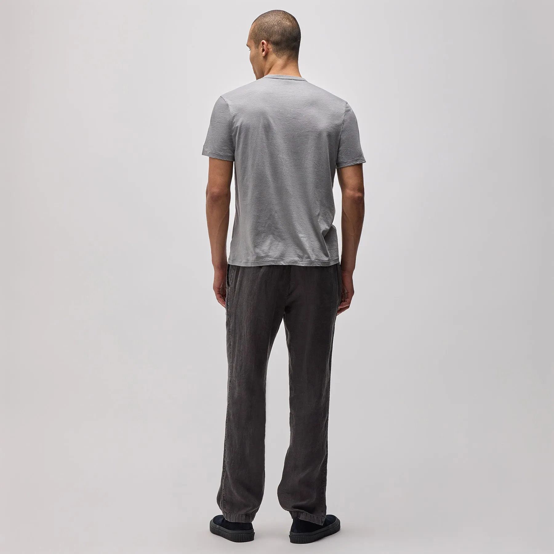 Luxe Lotus Jersey Tee - Silver Grey sold by James Perse product image thumbnail 4