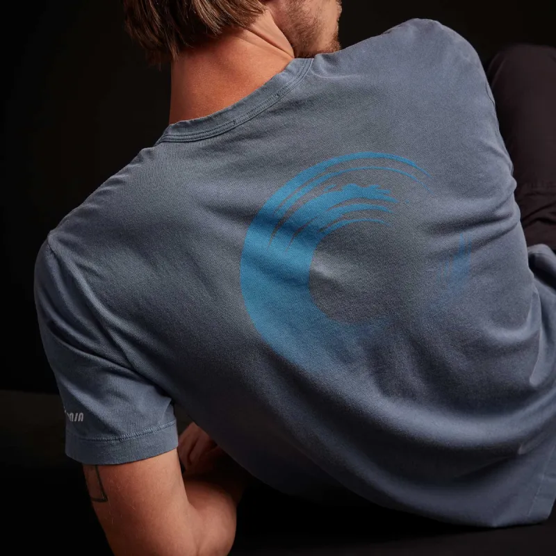 Surf Graphic Pocket Tee - Danube Pigment sold by James Perse