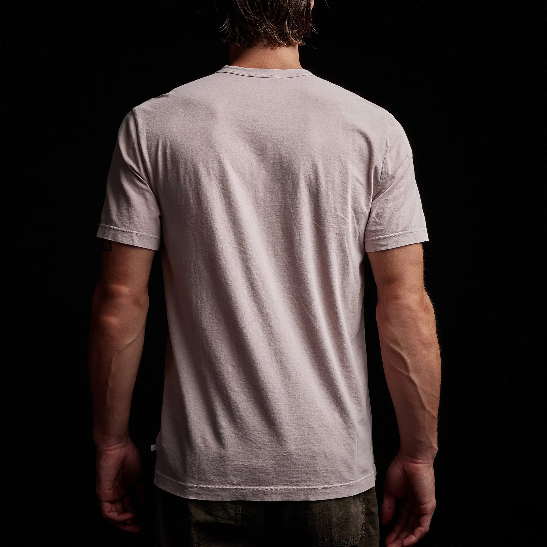 Short Sleeve Crew Neck - Calamine Pigment sold by James Perse product image thumbnail 4