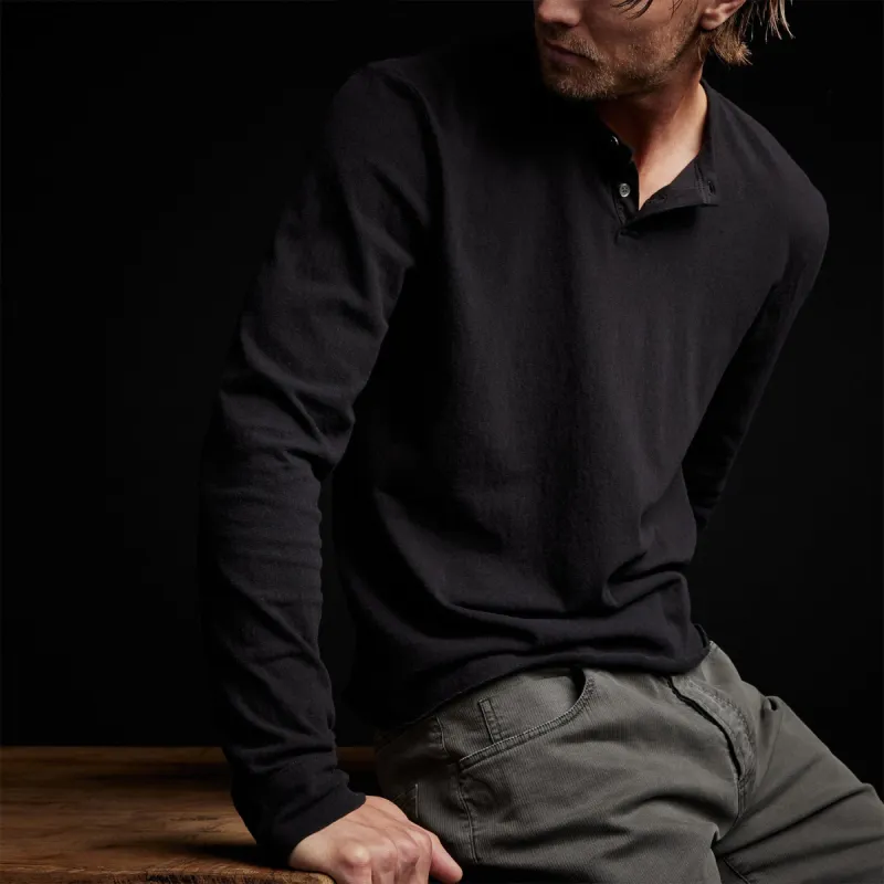 Ranch Henley - Black sold by James Perse
