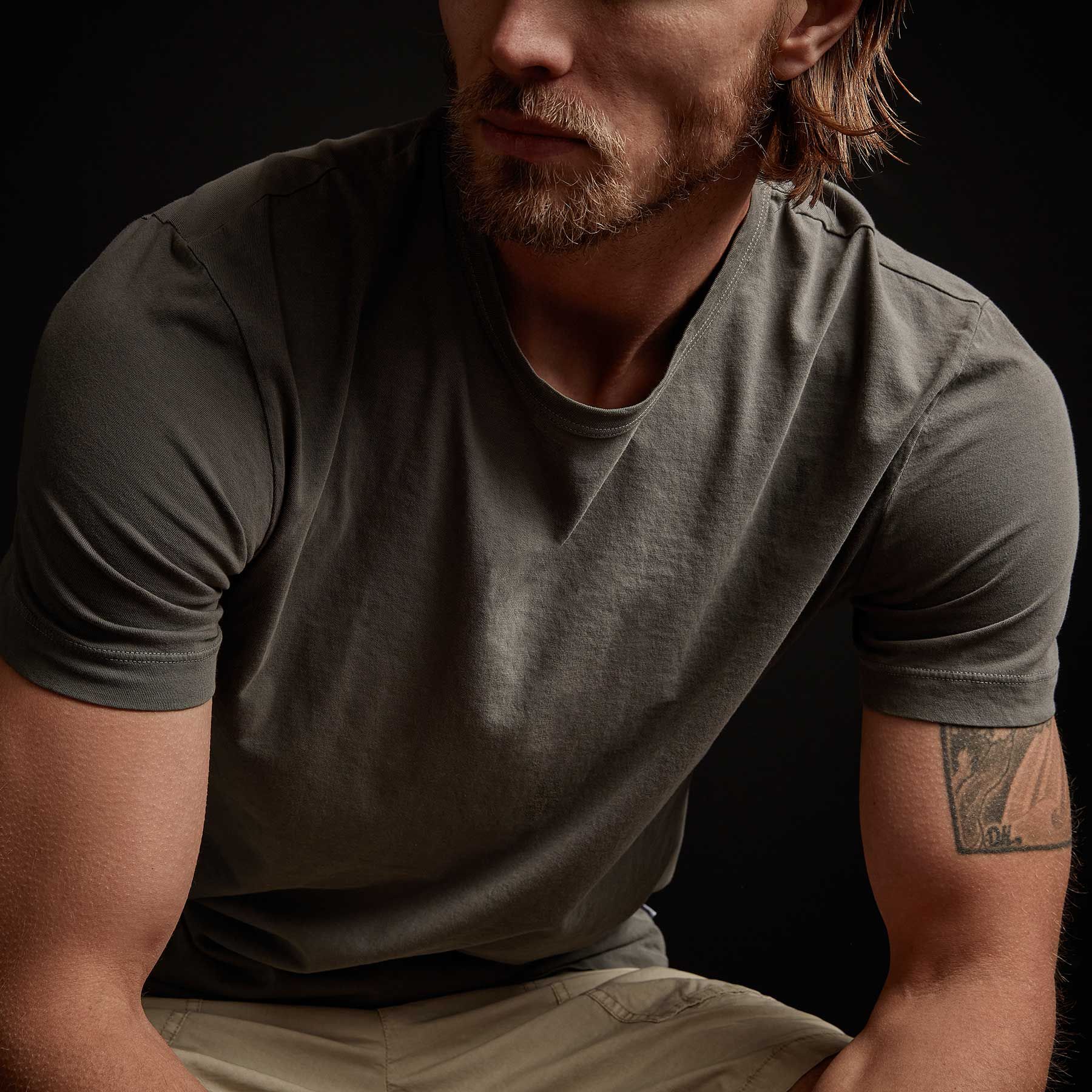 Short Sleeve Crew Neck - Jungle Pigment sold by James Perse product image thumbnail 2