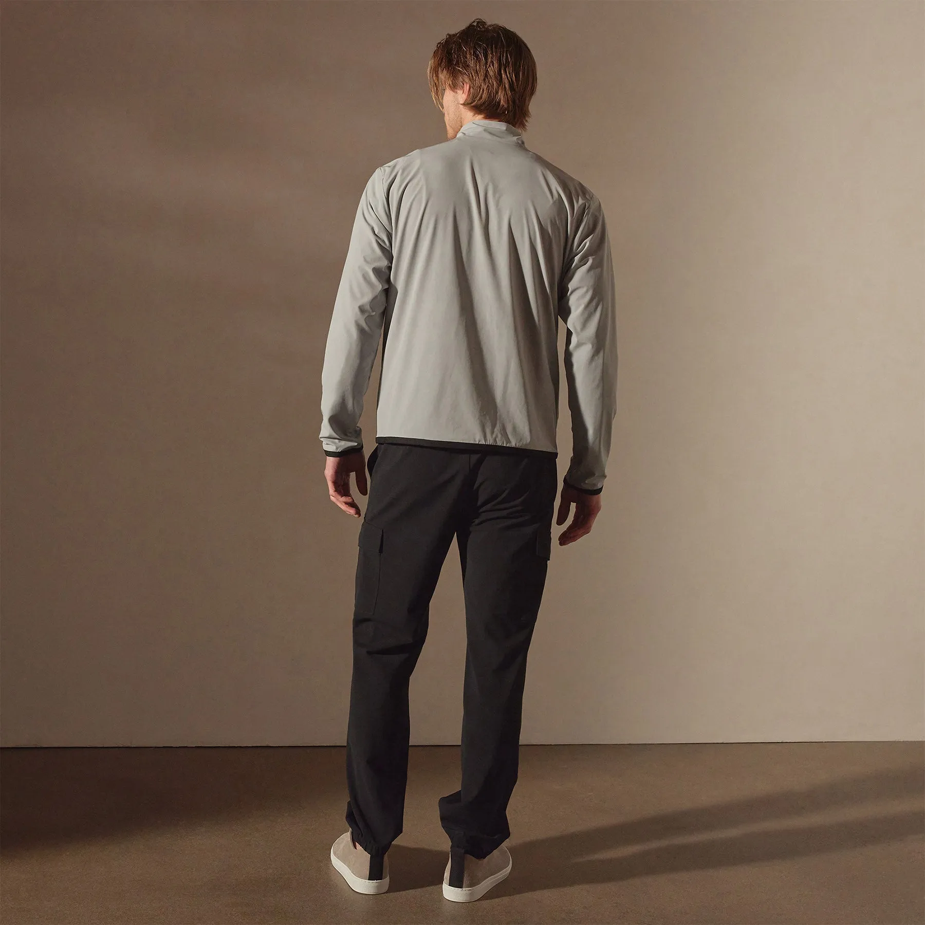 Mesh Lined Sport Jacket - Shark sold by James Perse product image thumbnail 4