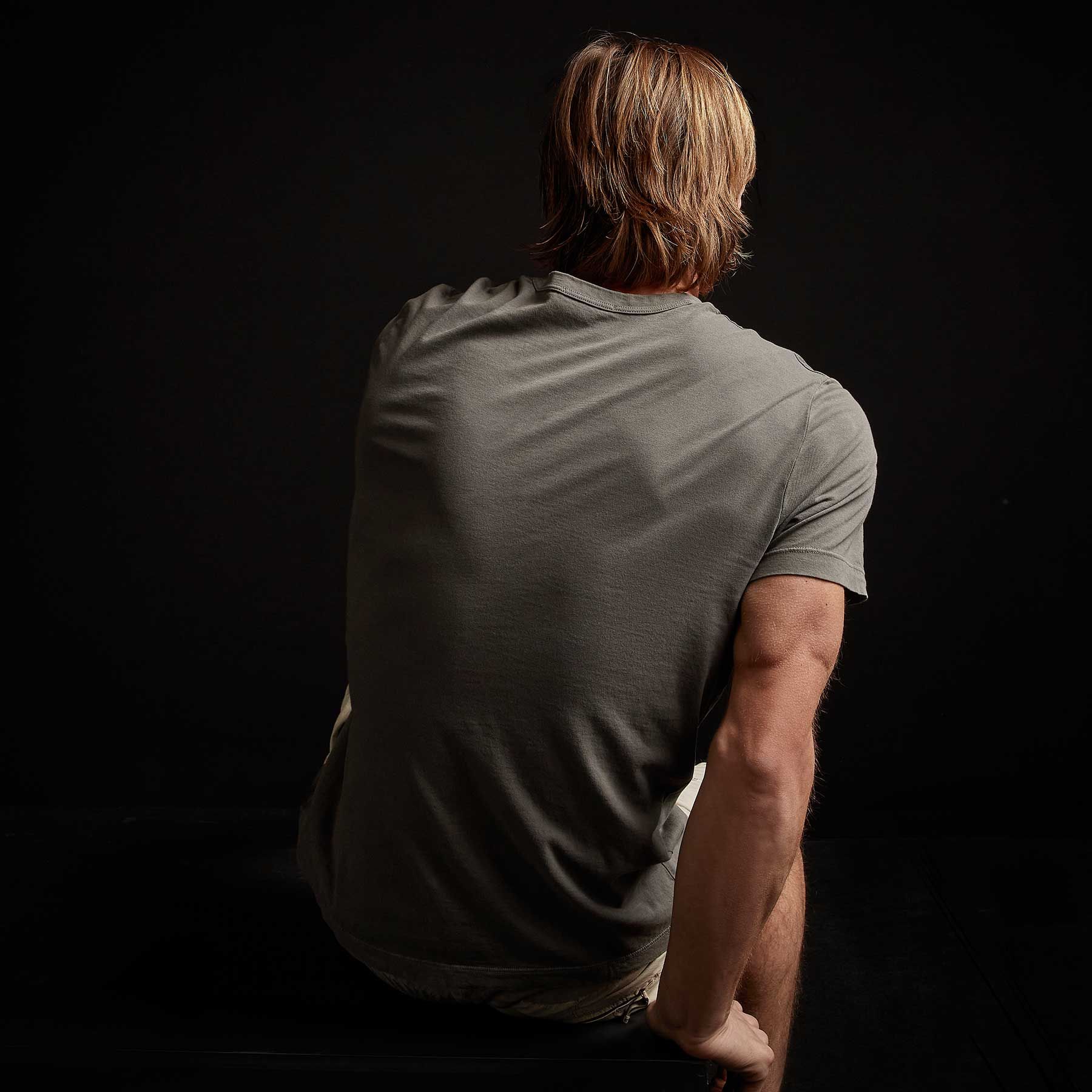 Short Sleeve Crew Neck - Jungle Pigment sold by James Perse product image thumbnail 4