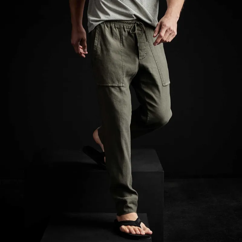 Patch Pocket Utility Pant - Alligator Pigment sold by James Perse