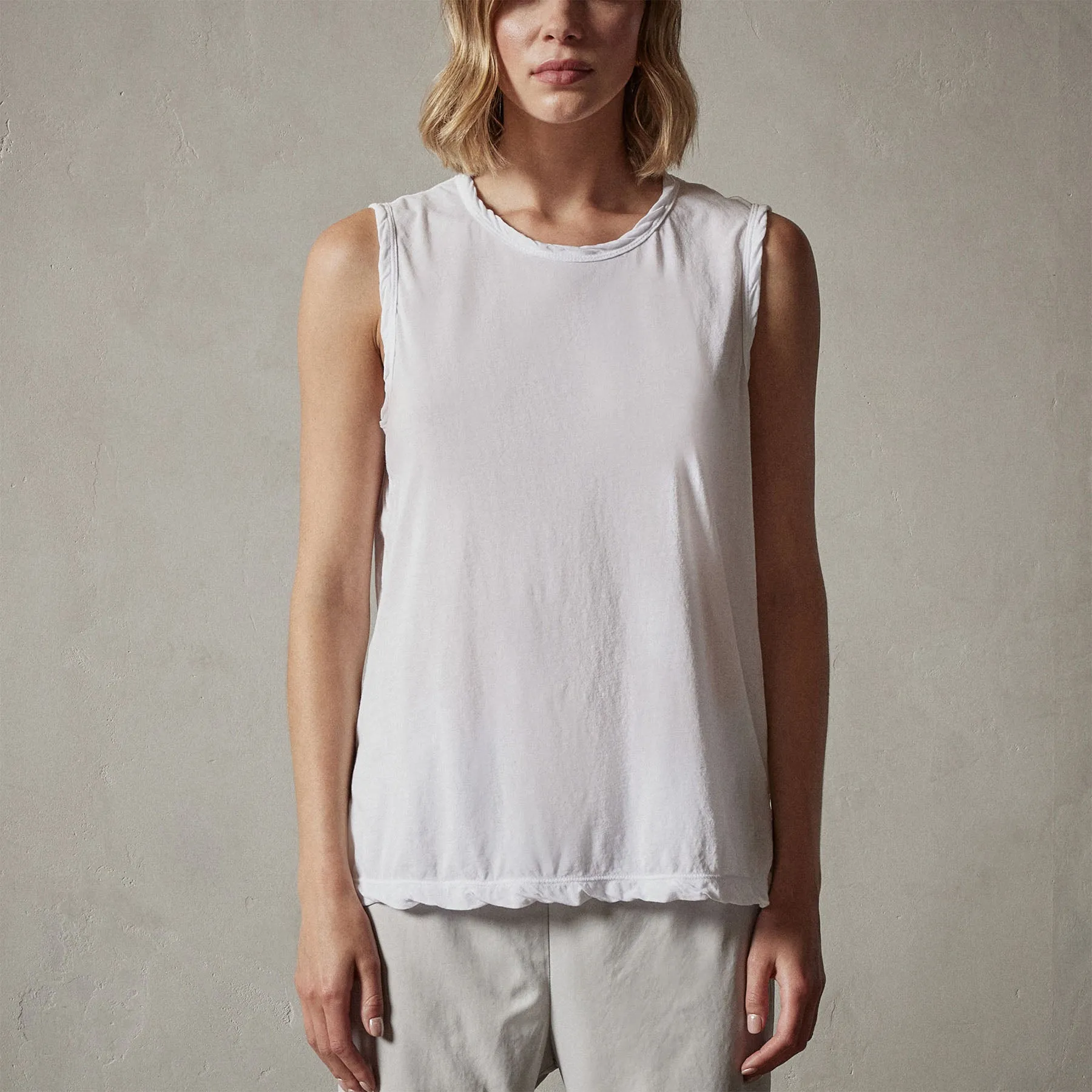 Cove Tank - White sold by James Perse product image thumbnail 3