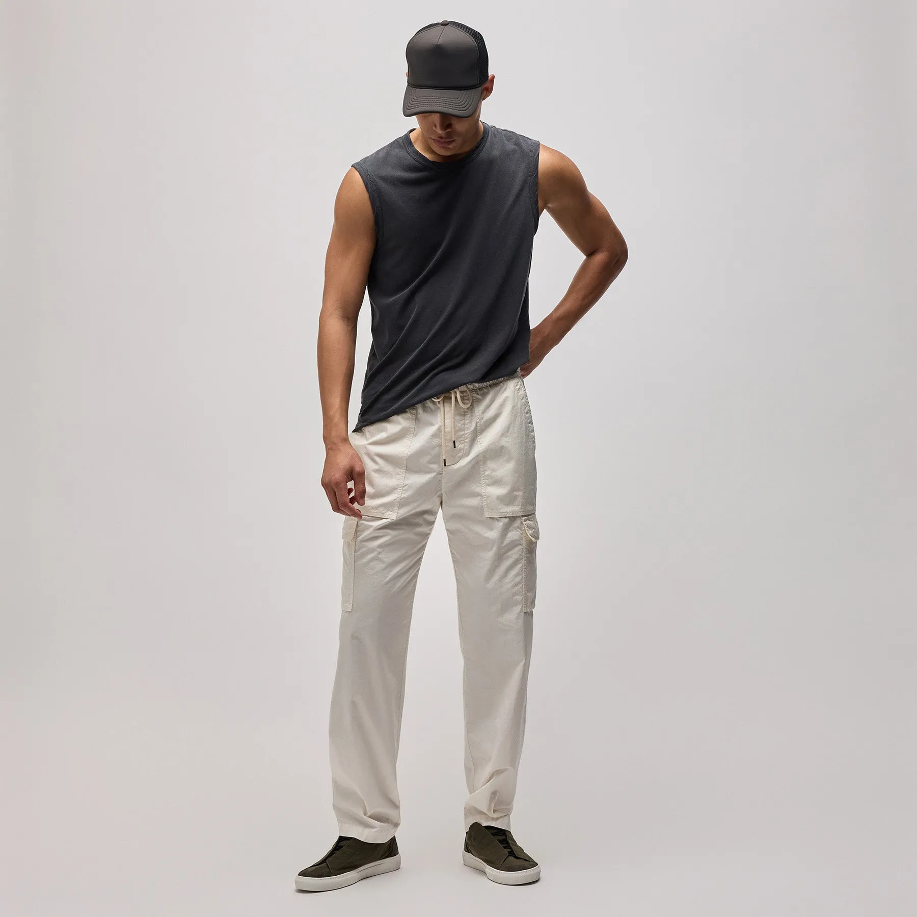 Cotton Poplin Cargo - Cotton Pigment sold by James Perse product image thumbnail 3