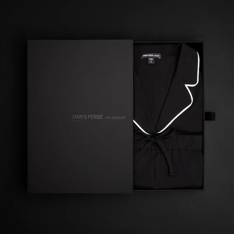 Women's Clean Finish Jersey Lounge Gift Set - Black sold by James Perse