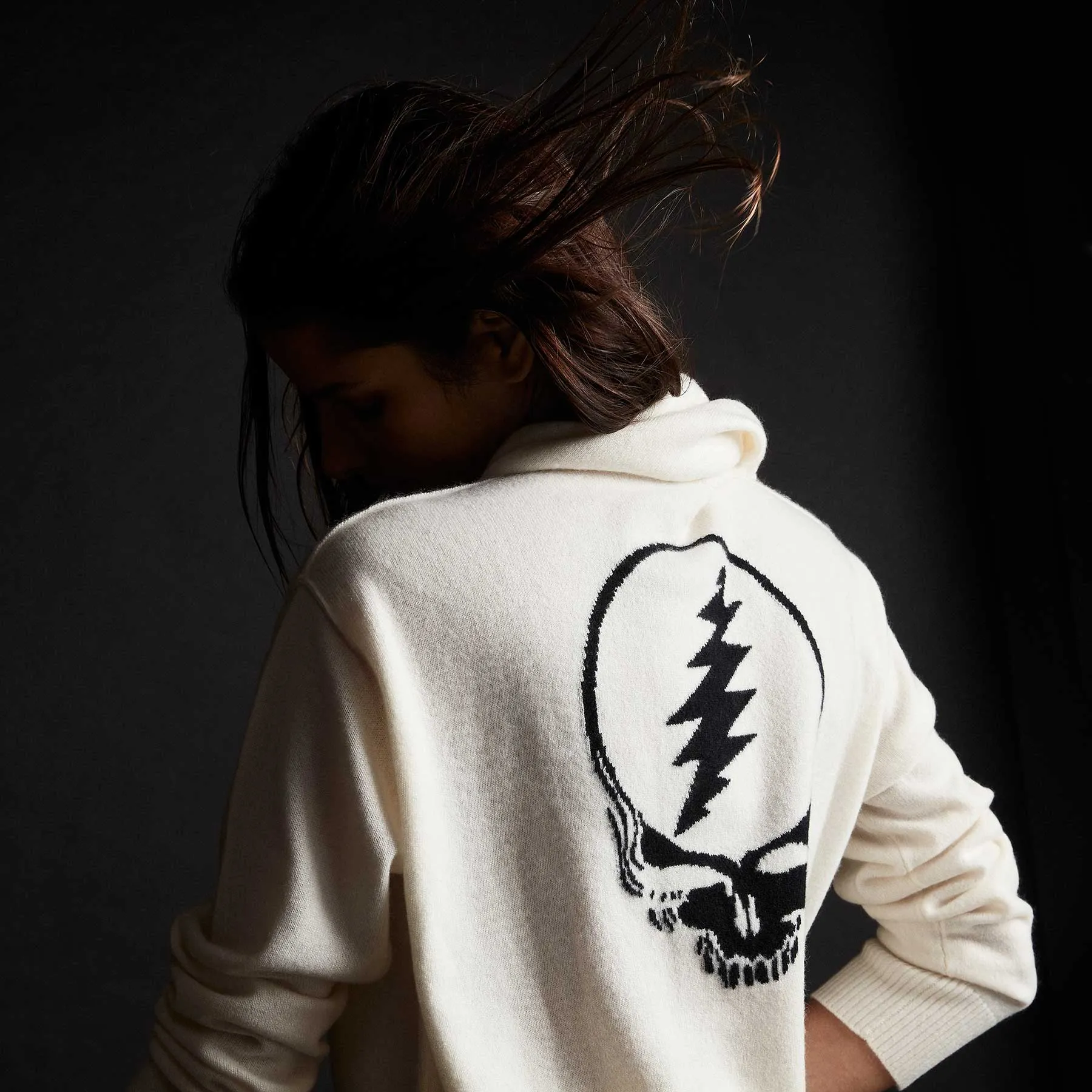 Grateful Dead Pullover Hoodie - Ivory sold by James Perse product image thumbnail 2
