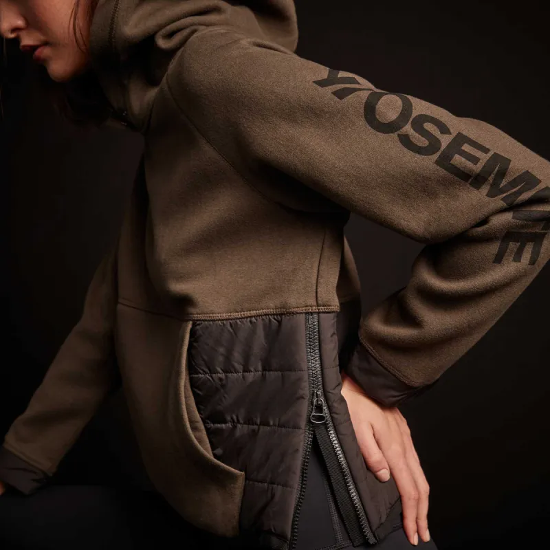 Mixed Media Pullover Hoodie - Marsh sold by James Perse