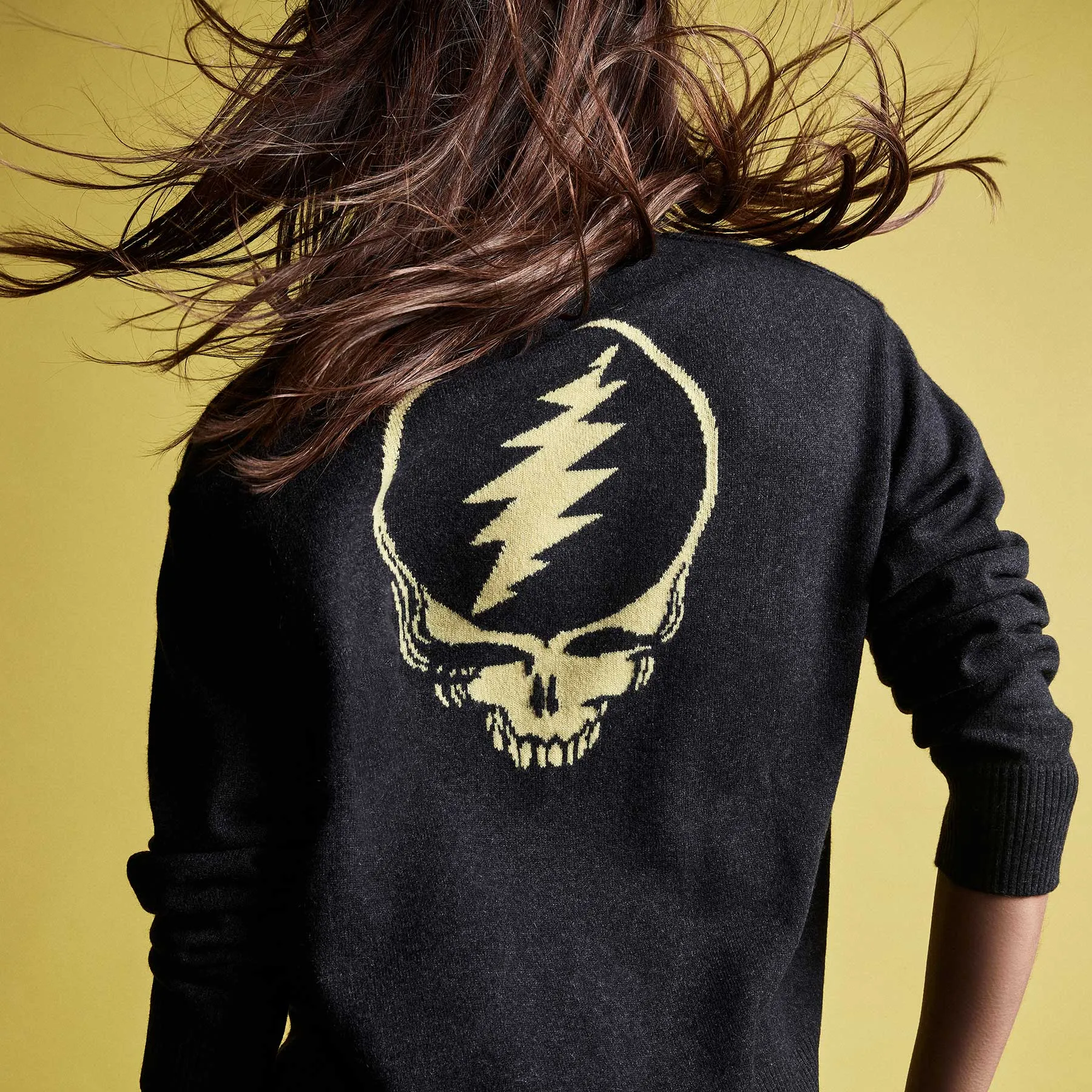Grateful Dead Pullover Hoodie - Anthracite sold by James Perse product image thumbnail 5