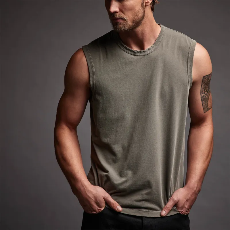 LA Muscle Tank - Palm Pigment made by James Perse