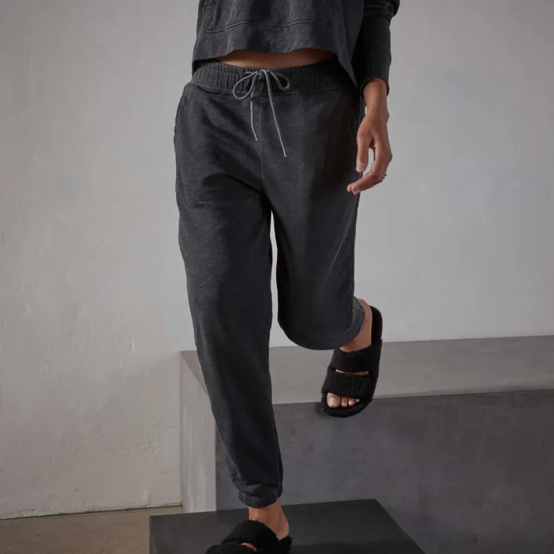 Vintage French Terry Relaxed Sweatpant - Magma Pigment sold by James Perse