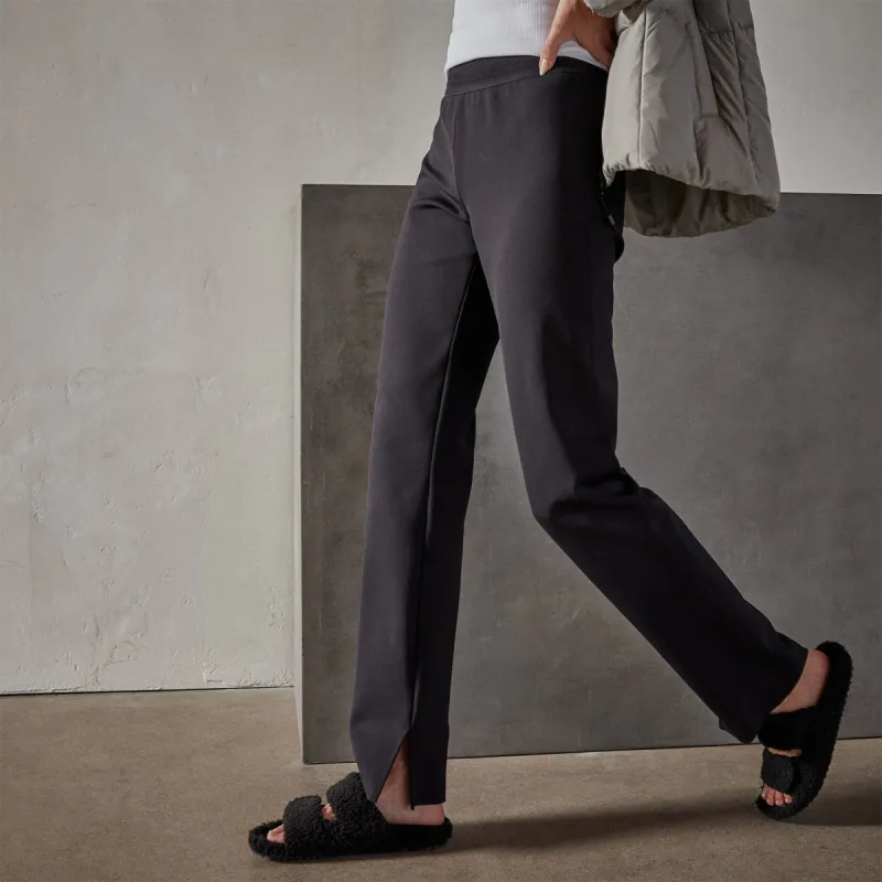 Matte Scuba Slim Fit Pant - Black made by James Perse