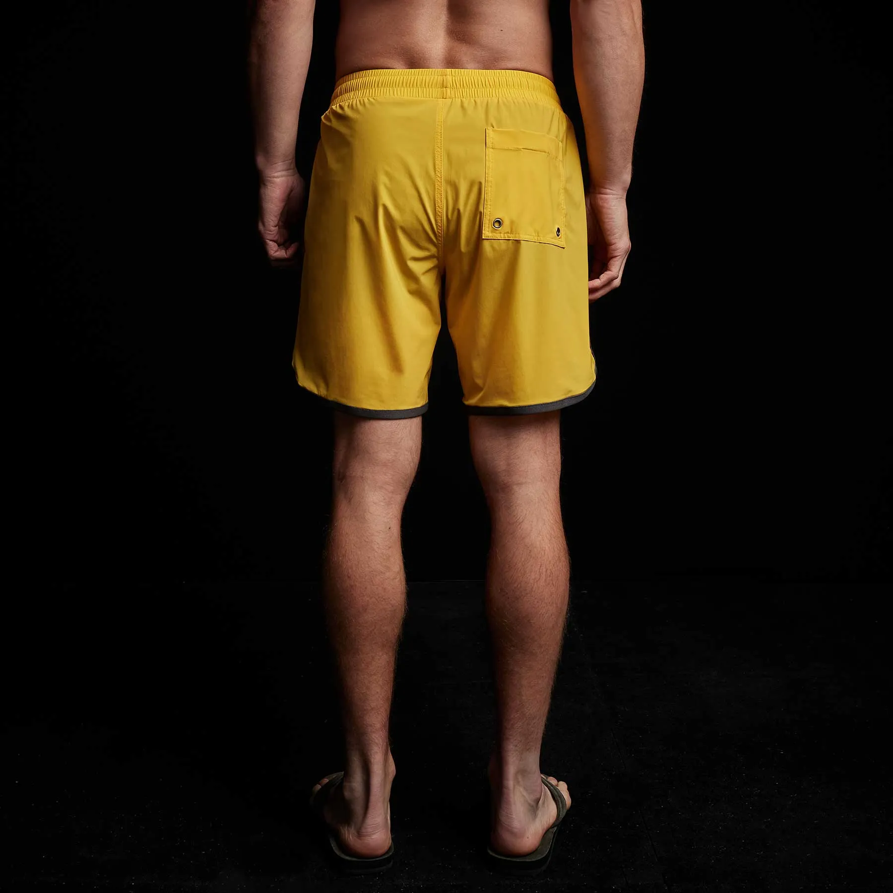 Curved Hem Boardshort - Crocus/Carbon sold by James Perse product image thumbnail 4