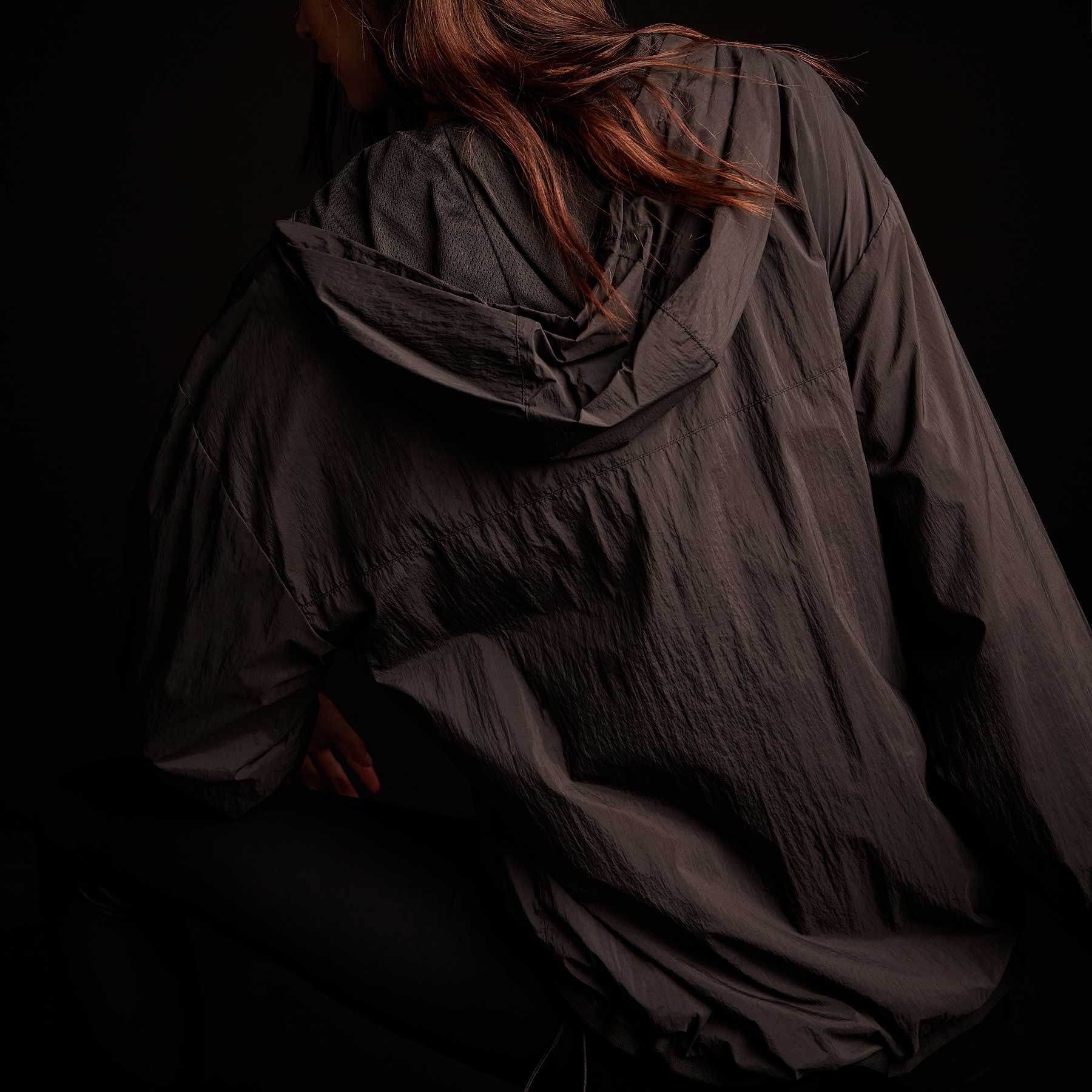 Oversized Full Zip Parka - Black sold by James Perse product image thumbnail 4