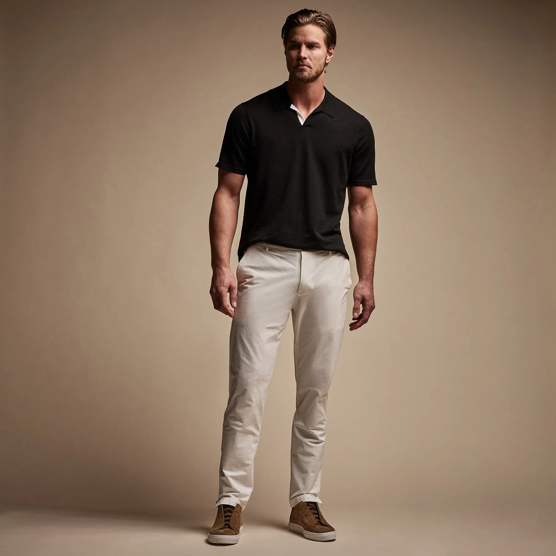 Performance Trouser - Off White sold by James Perse product image thumbnail 3