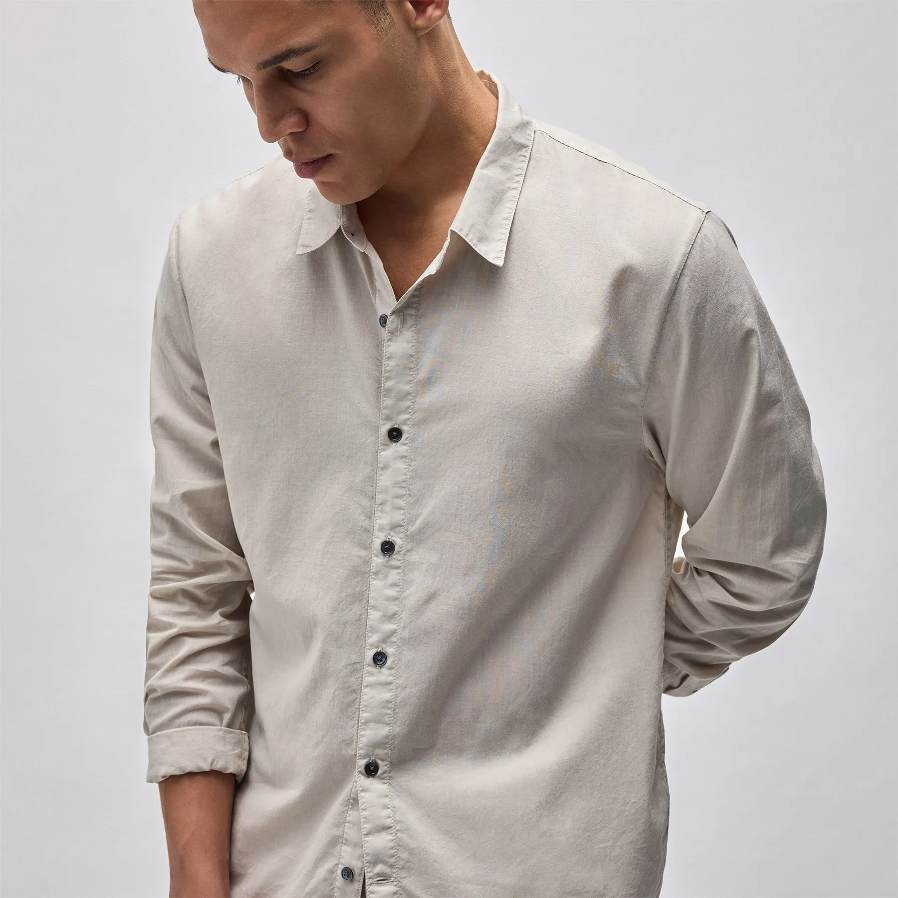 Standard Shirt - Salt Pigment sold by James Perse
