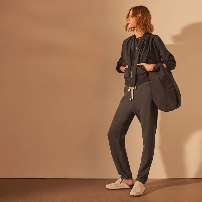 French Terry Sweat Pant - Magma Pigment sold by James Perse