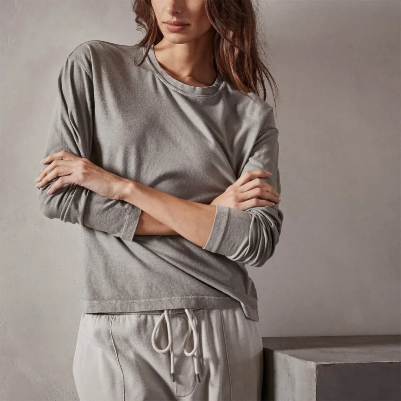 Vintage Boxy Tee - Concrete Pigment sold by James Perse