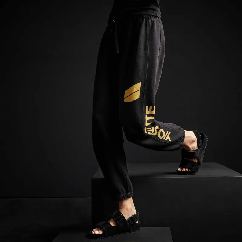 French Terry Sweatpant - Black sold by James Perse
