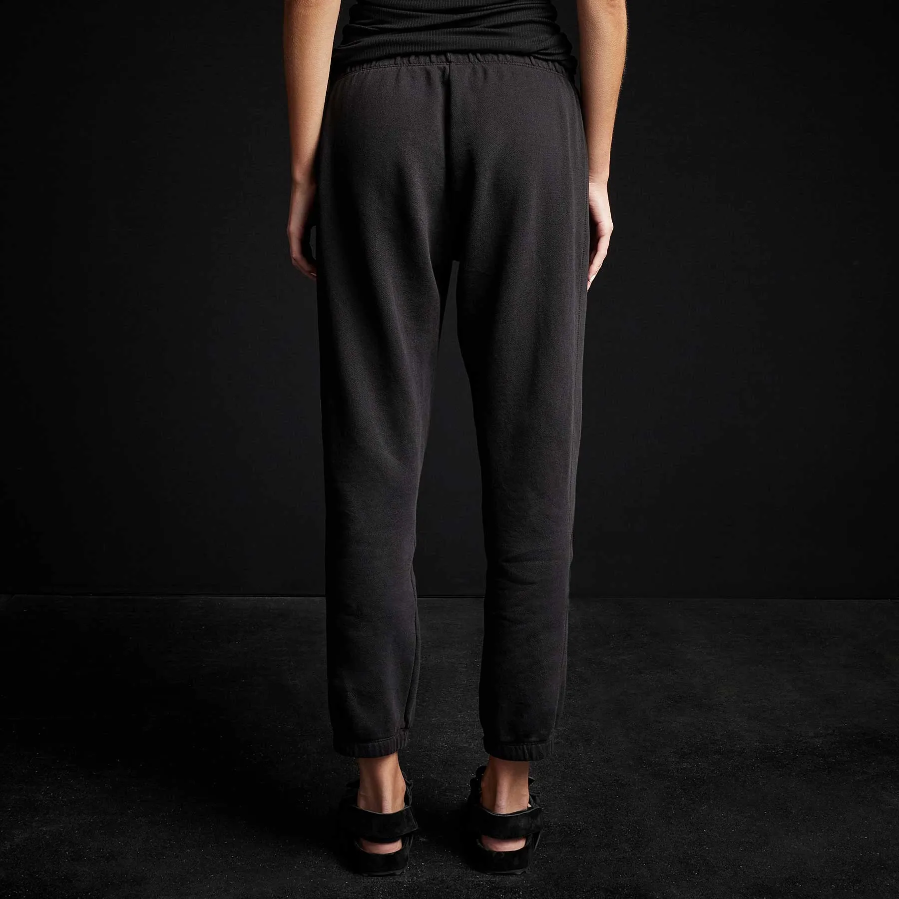 French Terry Sweatpant - Black sold by James Perse product image thumbnail 4