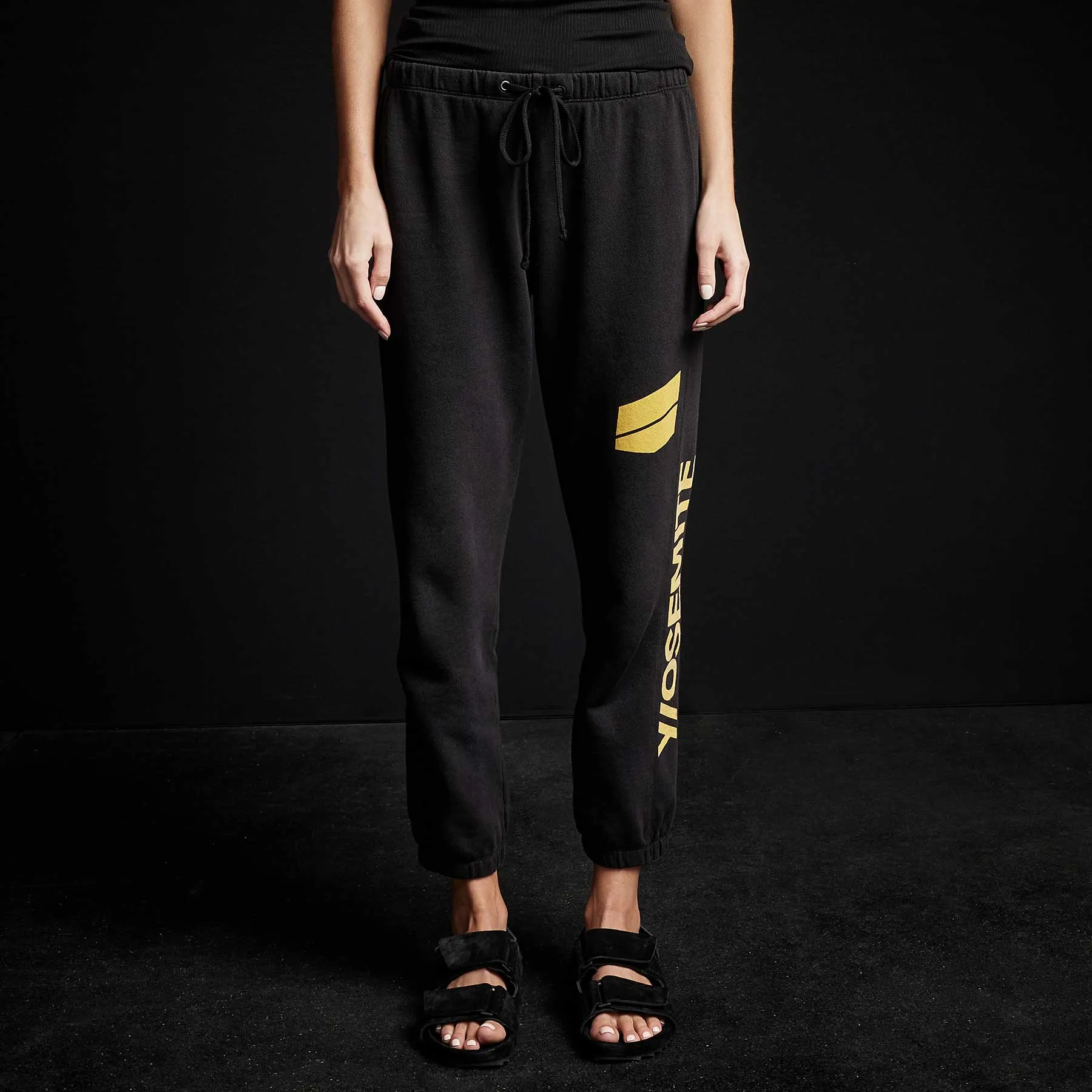 French Terry Sweatpant - Black sold by James Perse product image thumbnail 3