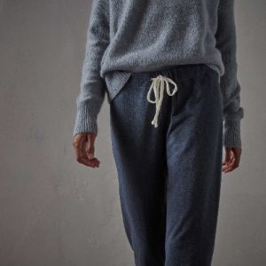 Vintage French Terry Cutoff Sweatpant - Deep Pigment sold by James Perse