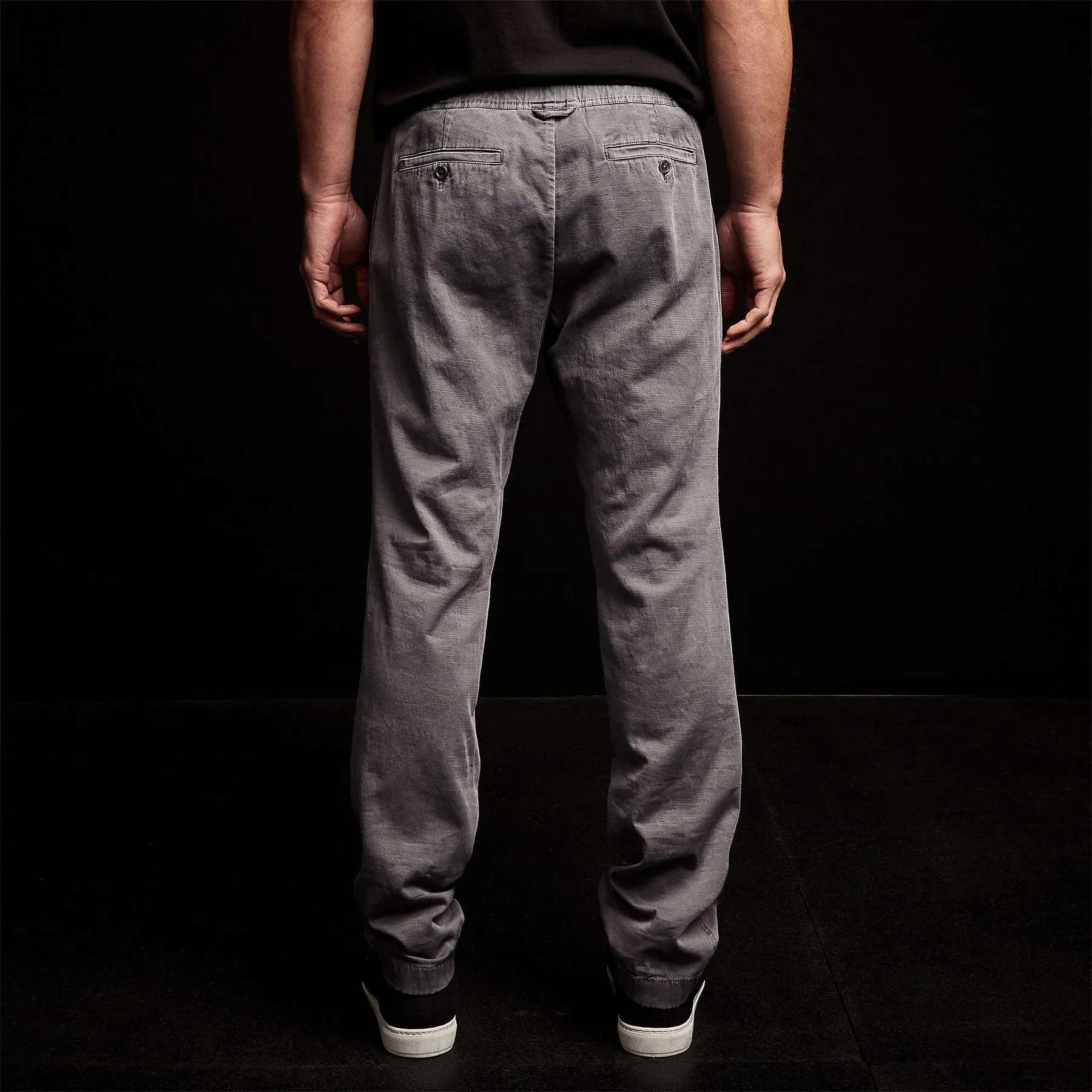 Army Cotton Slub Utility Pant - Flannel Pigment sold by James Perse product image thumbnail 5
