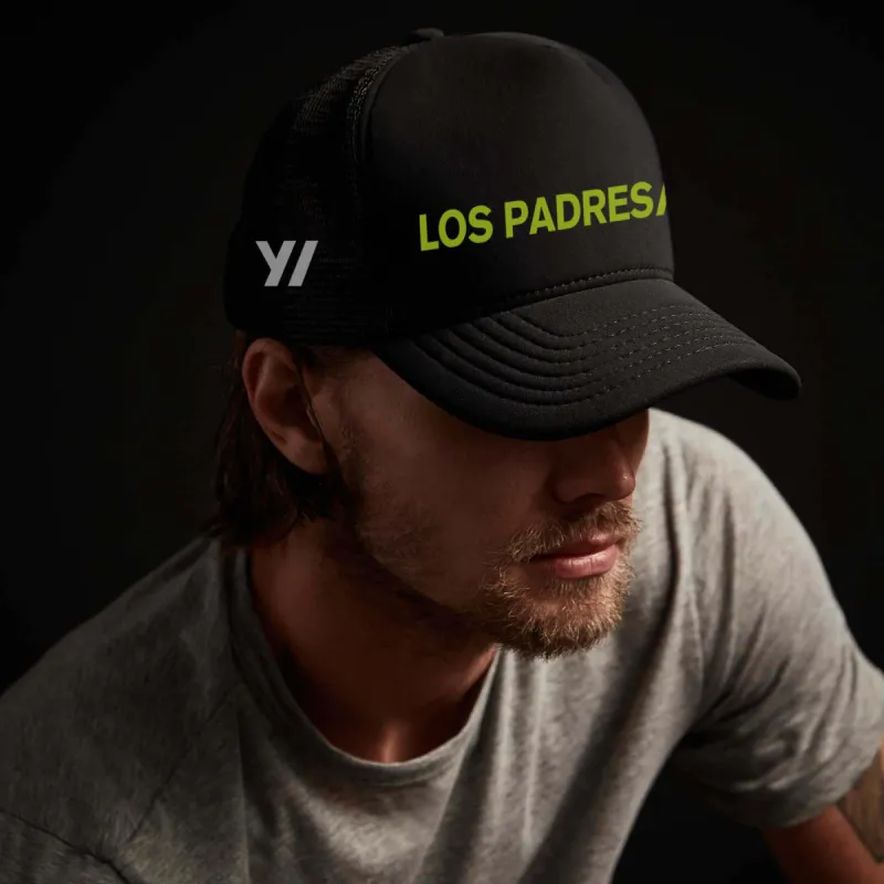 Los Padres Scuba Trucker Hat - Black made by James Perse