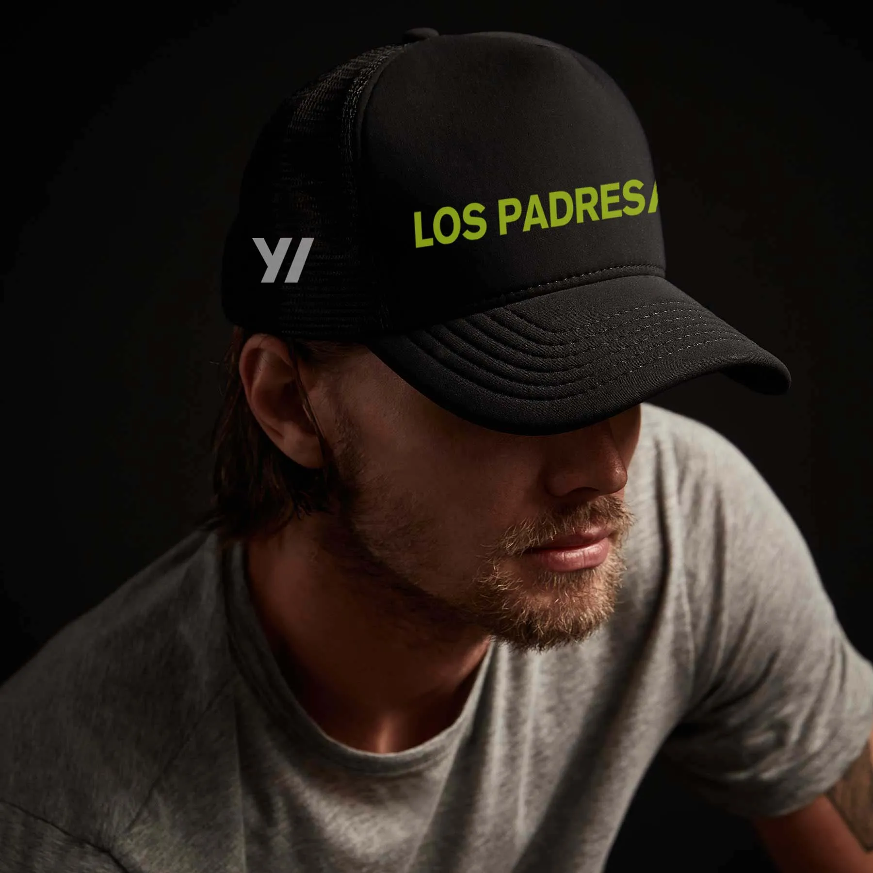 Los Padres Scuba Trucker Hat - Black sold by James Perse