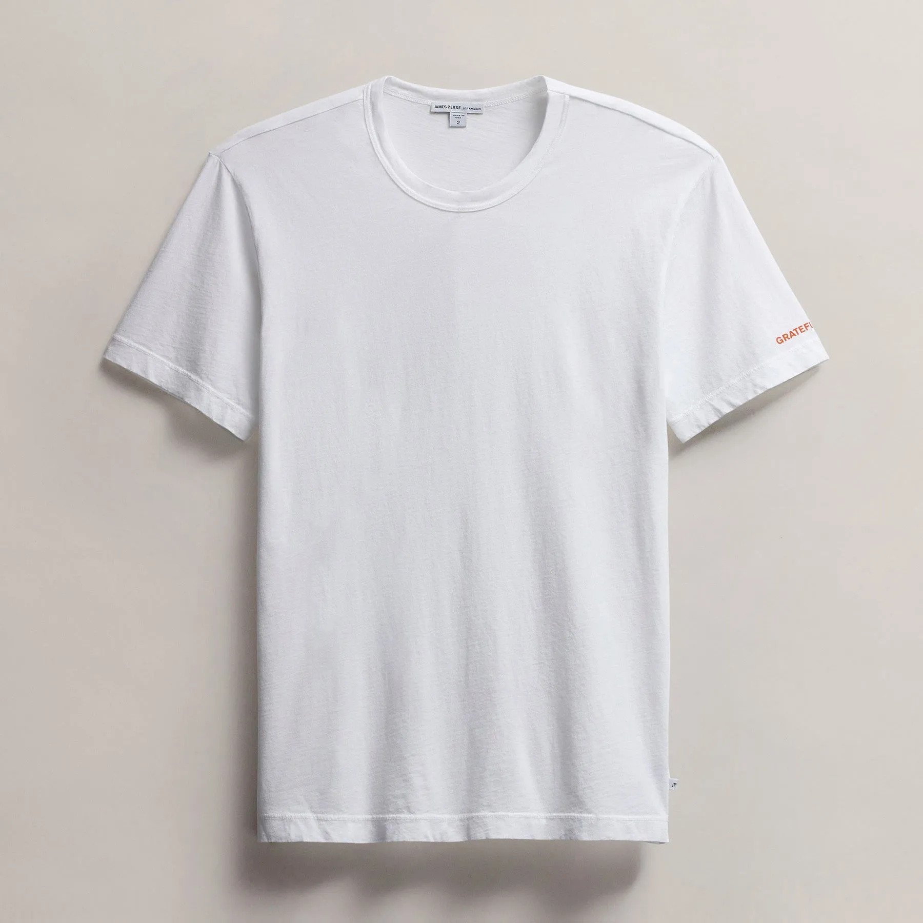 Men's Grateful Dead Dancing Bear Short Sleeve Tee - White sold by James Perse product image thumbnail 2