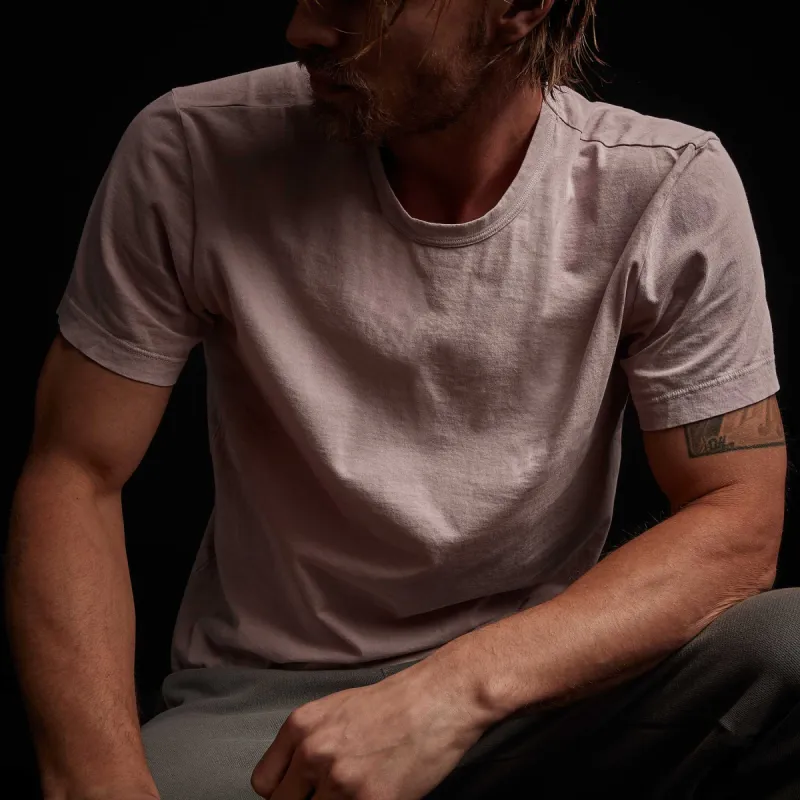 Short Sleeve Crew Neck - Degas Pigment sold by James Perse