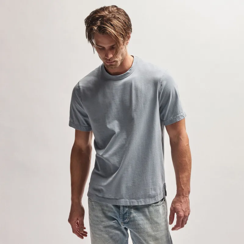 Heavy Luxe Jersey Crew - Bluestone sold by James Perse