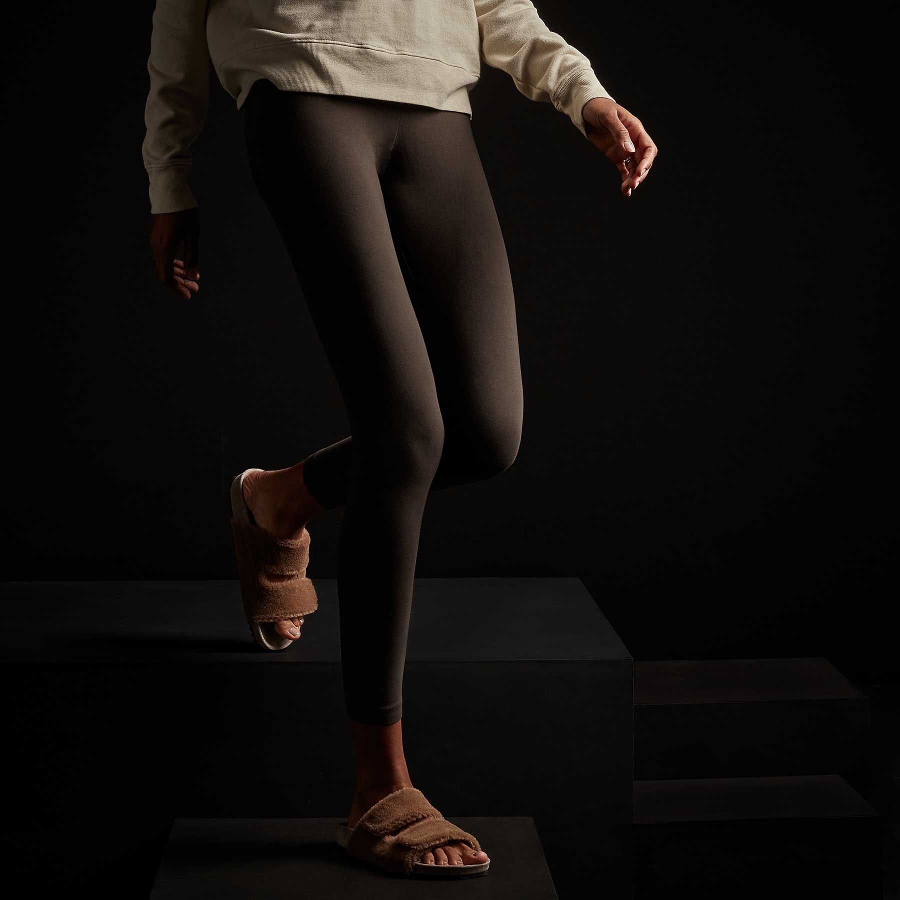 Stretch Jersey Long Legging - Carbon sold by James Perse product image thumbnail 2