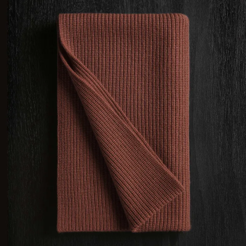 Thermal Cashmere Scarf - Goji sold by James Perse