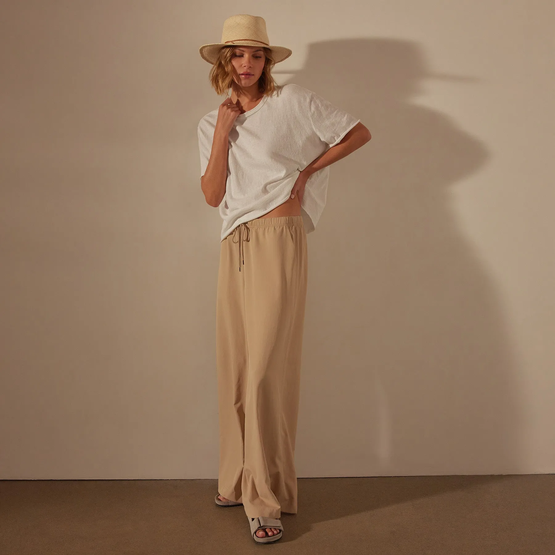 Slub Jersey Boxy Tee - White sold by James Perse product image thumbnail 2