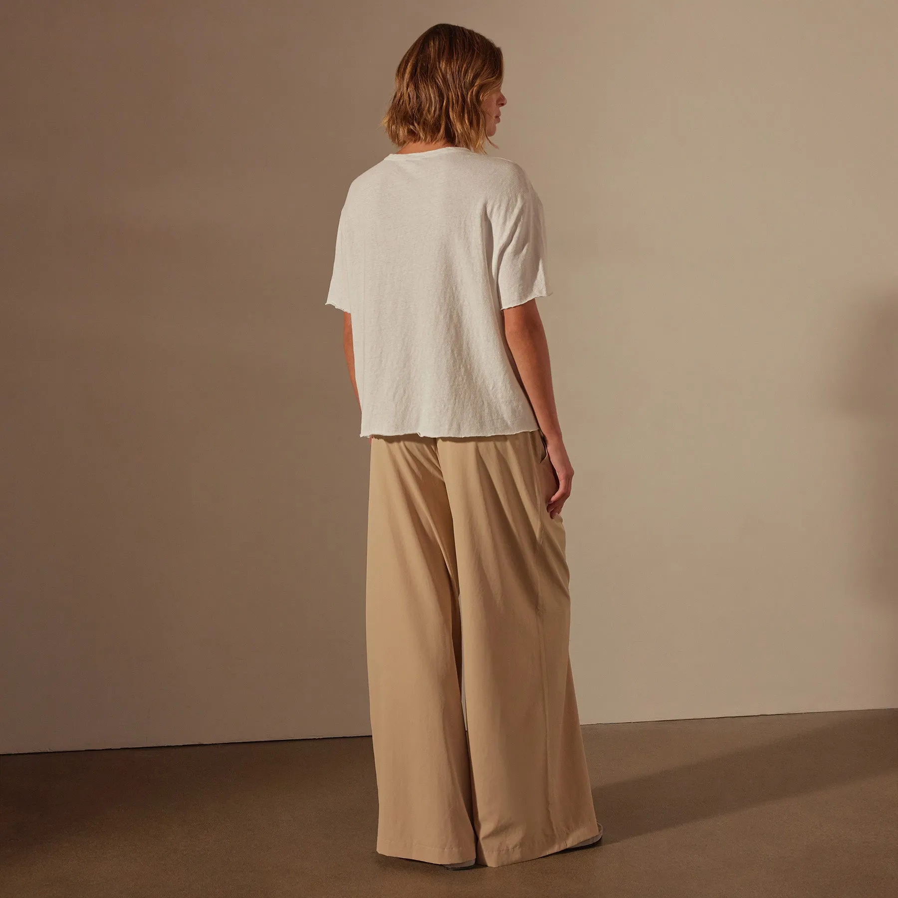 Slub Jersey Boxy Tee - White sold by James Perse product image thumbnail 4