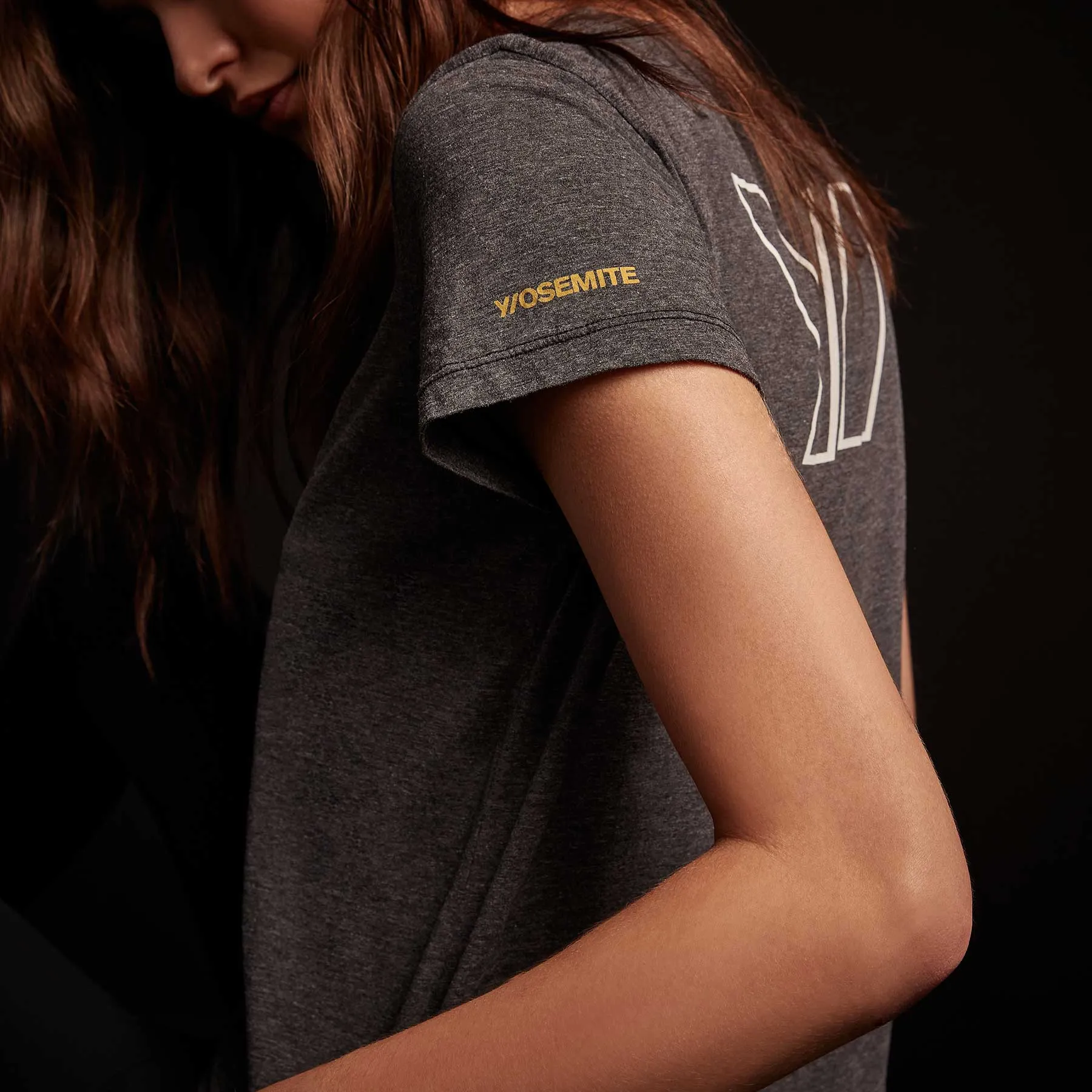 Melange Jersey Tee - Black sold by James Perse product image thumbnail 3