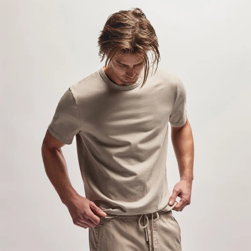 Heavy Luxe Jersey Crew - Dapple sold by James Perse