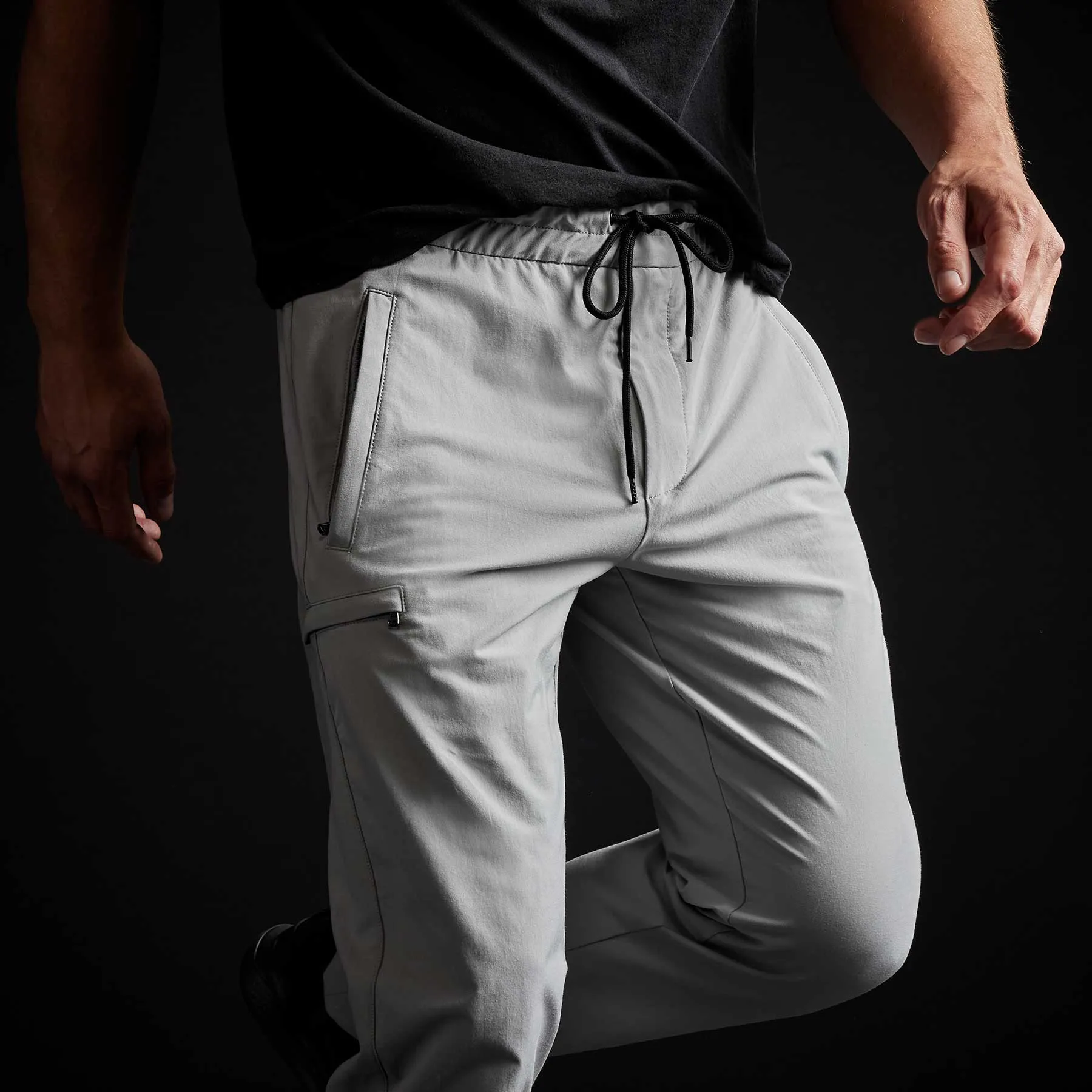 Performance Cotton Pant - Dove sold by James Perse product image thumbnail 3