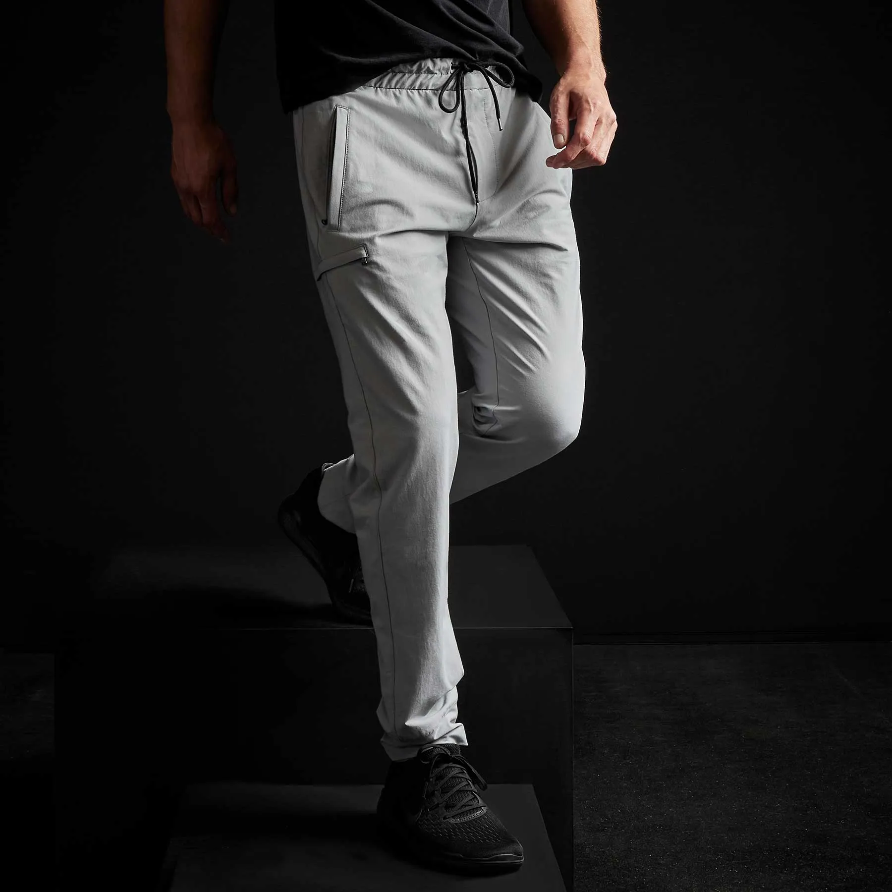 Performance Cotton Pant - Dove sold by James Perse product image thumbnail 2