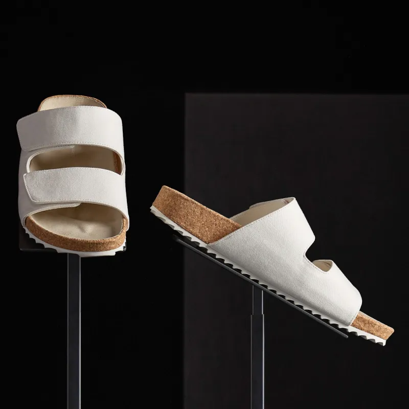 Women's Double Strap Slide - Canvas sold by James Perse
