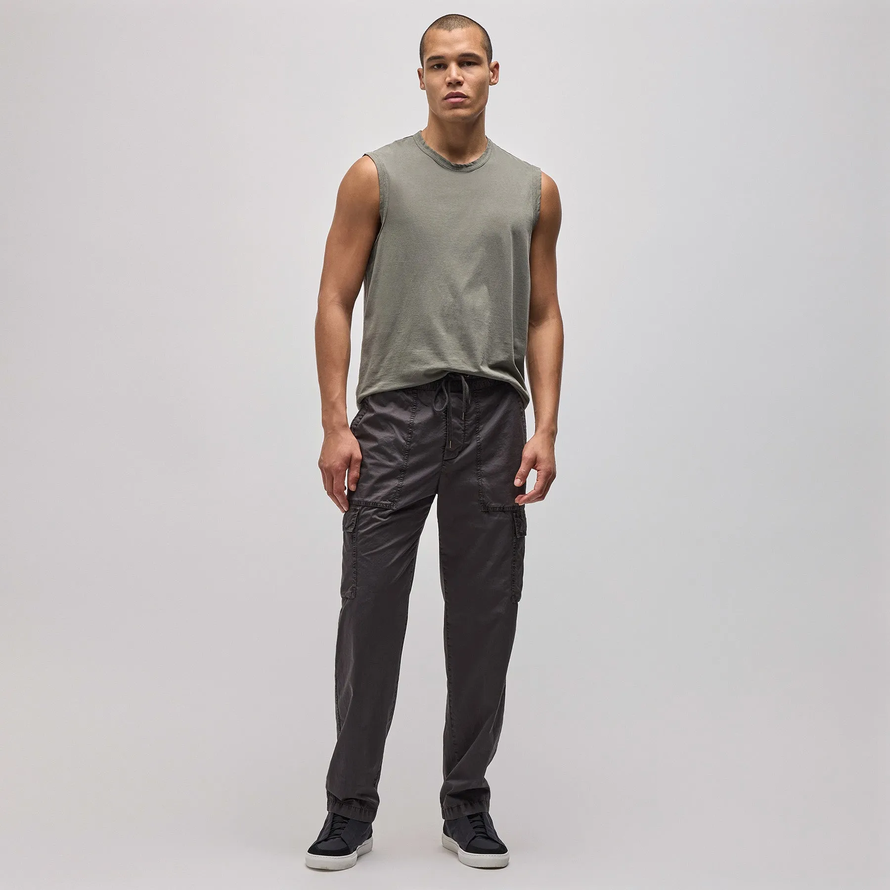 Cotton Poplin Cargo - Magma Pigment sold by James Perse product image thumbnail 3