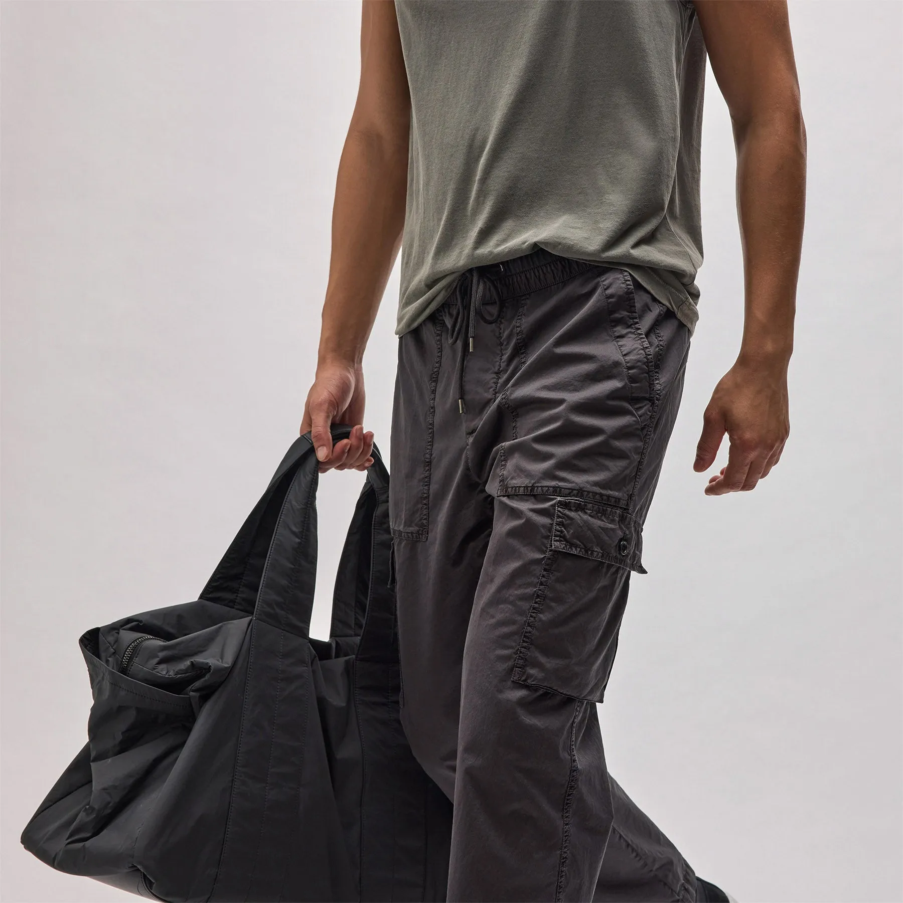 Cotton Poplin Cargo - Magma Pigment sold by James Perse