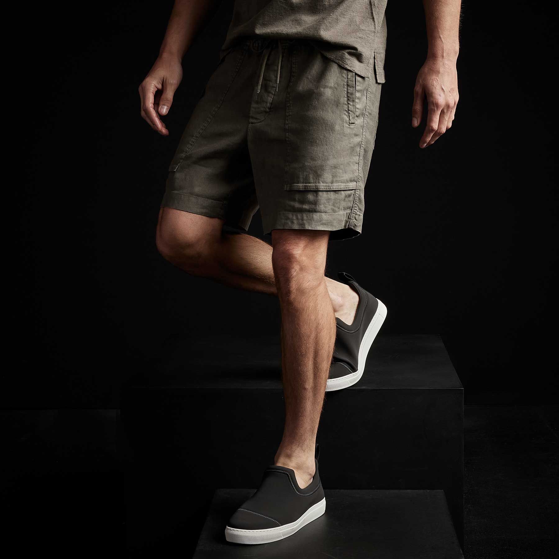 Patch Pocket Short - River Rock Pigment sold by James Perse product image thumbnail 3